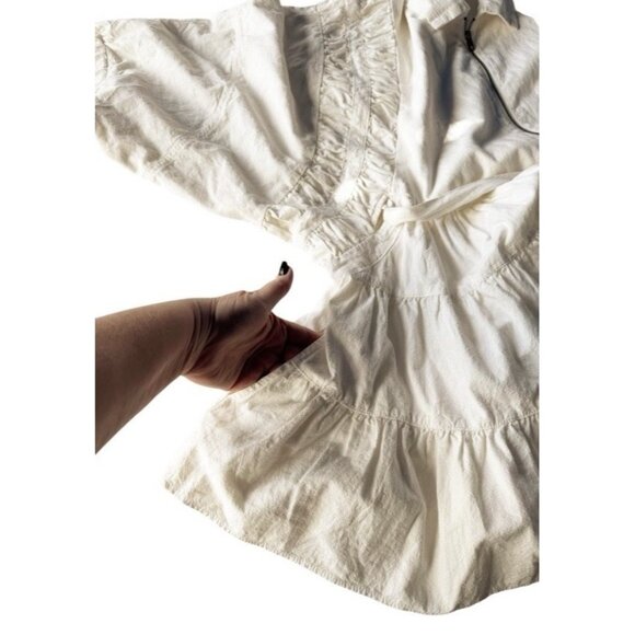 Free People Hampton Mini Dress in Ivory Woman's Sz L Sold on REVOLVE - Picture 10 of 10